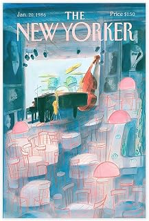 9W Yorker Magazine Poster Canvas Wall Art Vintage Posters New NYC Prints For Dorm For Bedroom Home DecorUnframe-style 12x18inch(30x45cm)