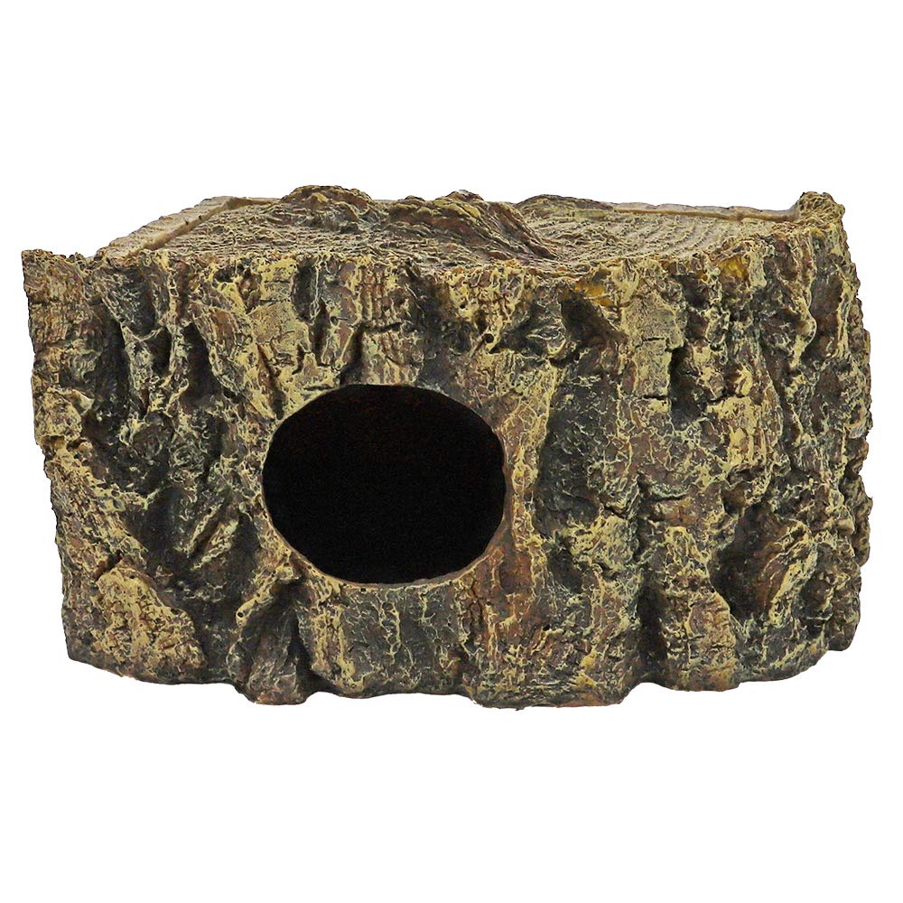 Hobby Corner Cave Bark Cave for Reptiles and Amphibians, 21 x 18 x 11 cm