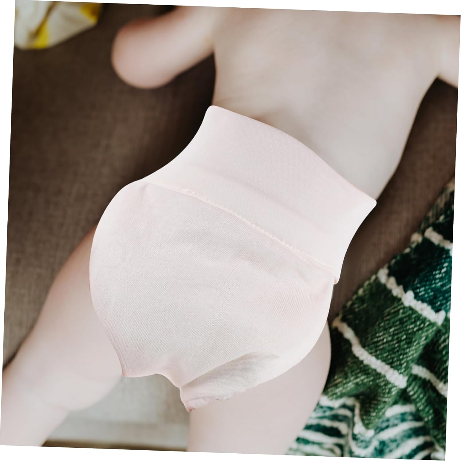 FAVOMOTO 6pcs Cotton Diaper for Newborns Soft and Breathable Cloth Diaper Pants Reusable and Washable Comfortable Cotton Material for Boys and Girls
