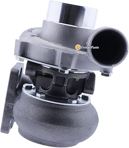 Miniatura 7 de FridayParts Turbo TA3401 Turbocompresor RE26287 466334-0004 compatible con John Deere 4239T 4276T 6414T