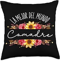 Vista 1 de La Mejor Comadre Del Mundo Madrina Española Comadre Almohada