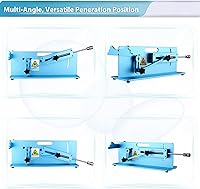 Vista 4 de Hismith Máquina sexual prémium con sistema KlicLok, 100 W, cable remoto 3 en 1, máquina sexual de control, máquina de empuje ajustable