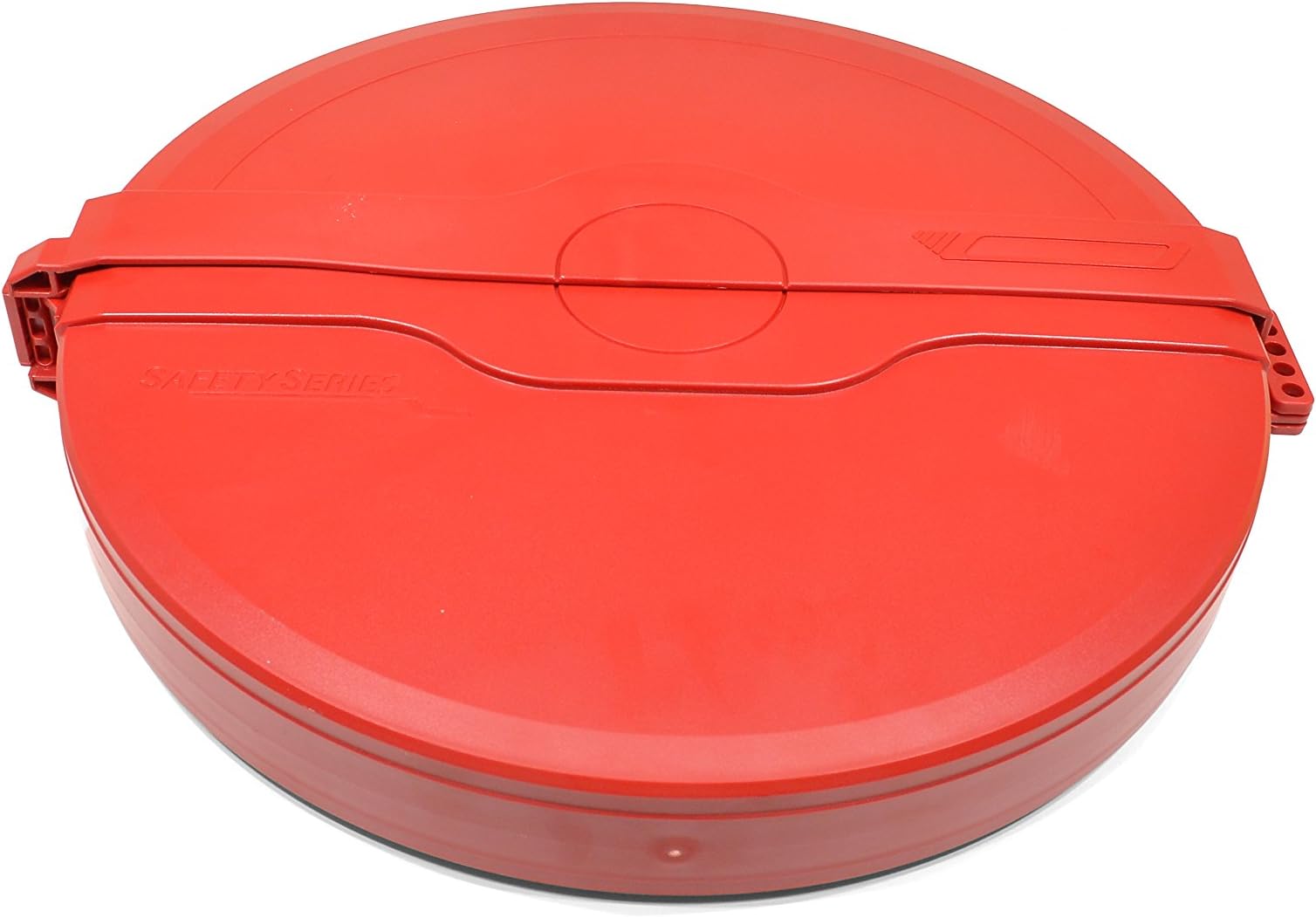 Lockout Gate Valve Extra Large, 330-450mm Valve Diameter, Integral Clip Out Centre, Suitable for Up To 4 Padlocks, Red