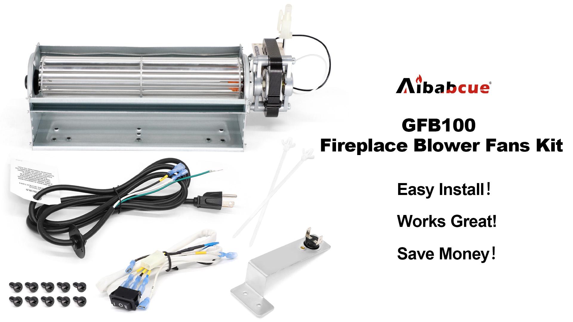 Amazon.com: Aibabcue GFB100 Fireplace Blower Fans Kit For Pleasant
