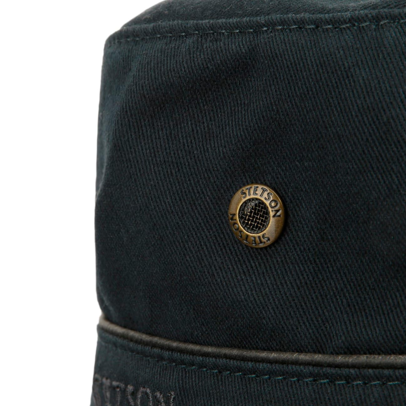 Stetson Casquette Gosper Army Femme/Homme - Urban de Militaire avec Visiere, Ferme a l’Arriere Printemps-ete Printemps Ete Automne Hiver