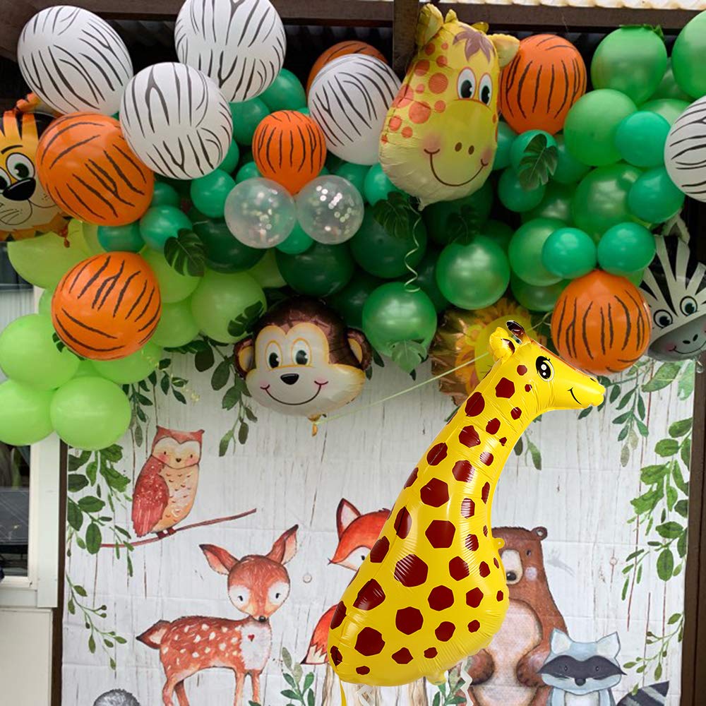 Buy Golray Jungle Safari Birthday Party Decorations Supplies with 82