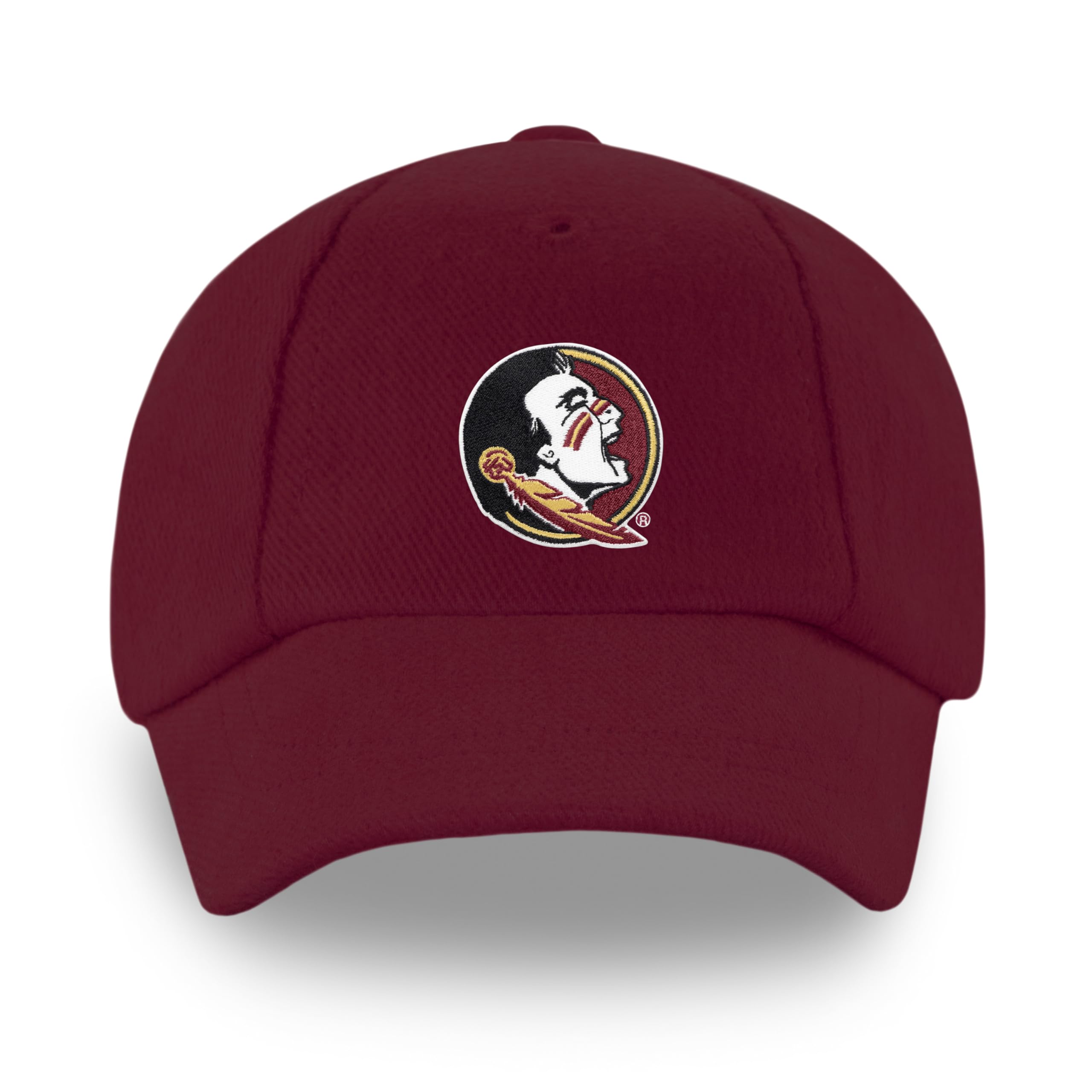 Creative Knitwear Florida State Seminoles Infant Unisex Baseball Cap Garnet Embroidered Logo - Size 6-12 Months