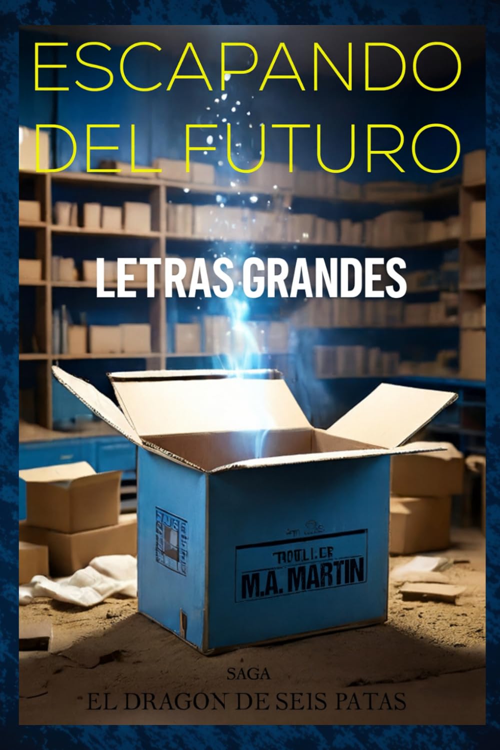 Escapando del Futuro: Una aventura de ciencia ficción donde el tiempo y la tecnología chocan en una carrera por sobrevivir. Versión en letra grande de tamaño 16