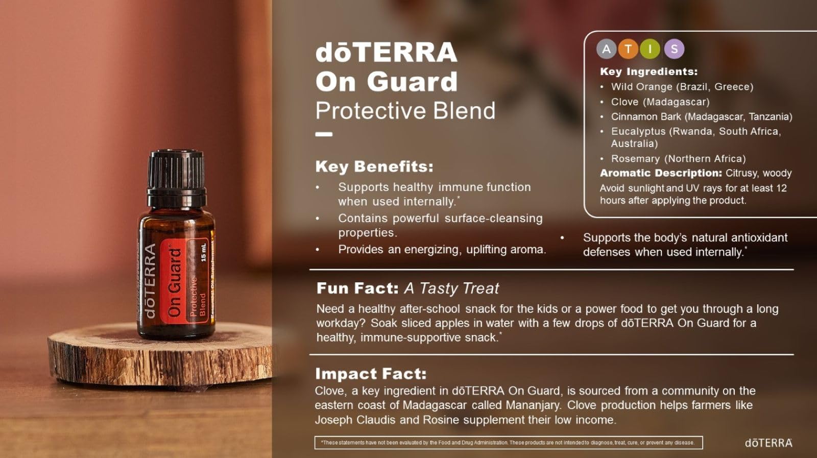 Amazon.com: doTERRA On Guard Essential Oil Protective Blend - 15