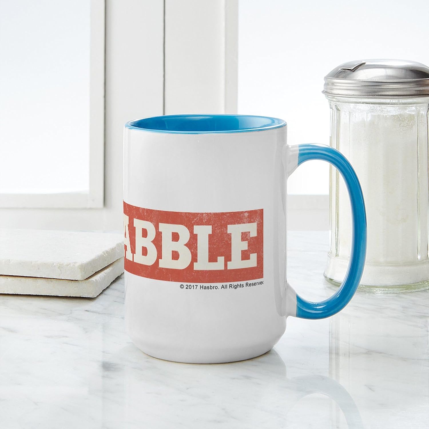 CafePress Scrabble Tiles 15 Oz Ceramic Large Mug 15 oz (444 ml) Ceramic Coffee Mug