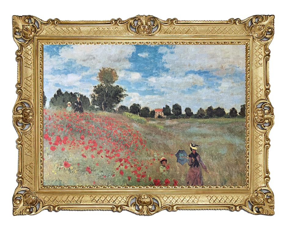 Impression d'art Claude Monet grand format encadré 90x70 - 3
