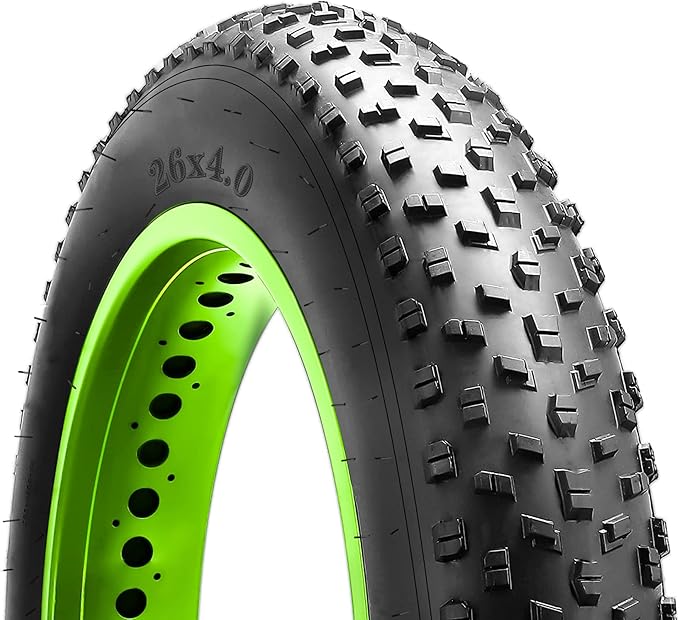 NOVGYXKM Fat Tires 26×4.0 Bike Fat Bike Tire,Electric Bicycle Bike Plus
