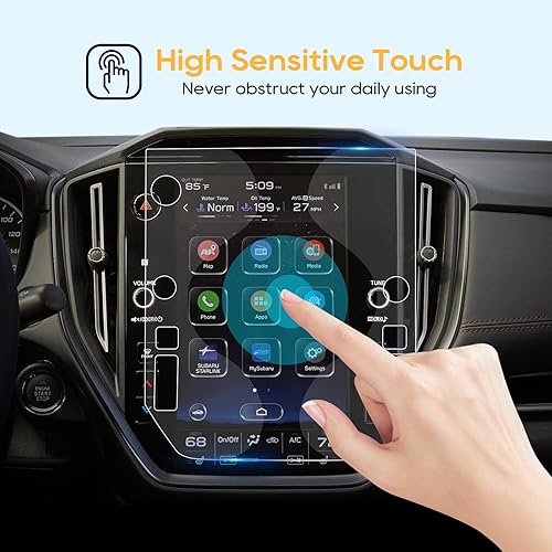 Miniatura 3 de LFOTPP Protector de pantalla WRX 2023 para Subaur WRX STARLINK 2022 2023 Pantalla de vidrio de infoentretenimiento de 11.6 pulgadas en el