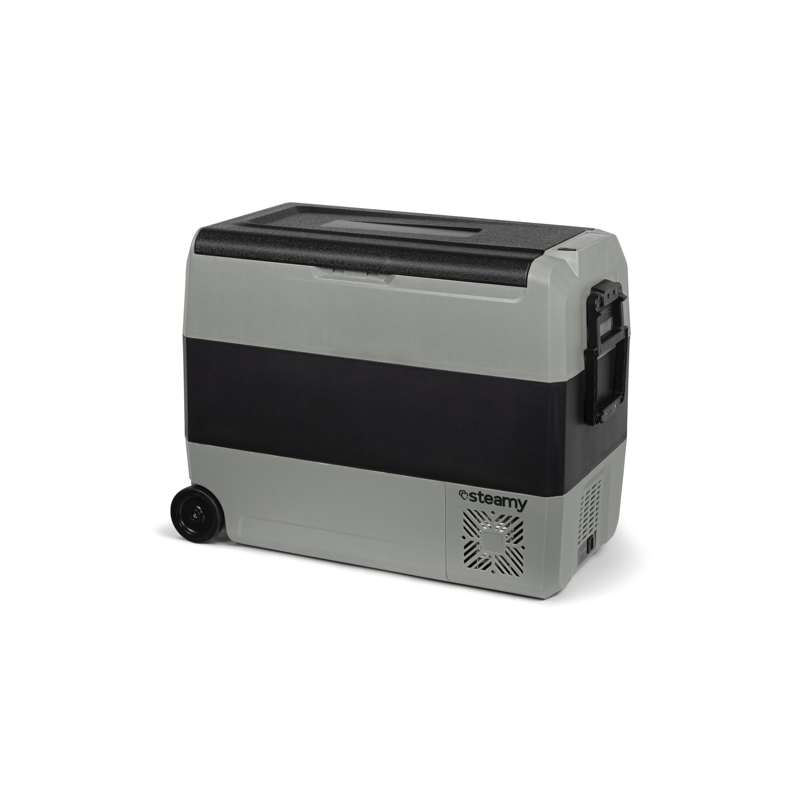 Raffreddatore Elettrico Dual Zone Steamy - 56 Litri Grey 12/24V - Dettaglio