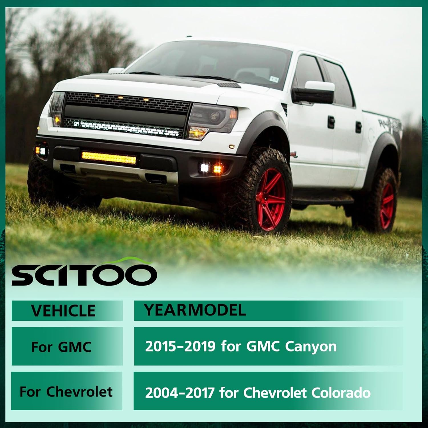 SCITOO 2 inch/2 inch Leveling kit Front Spacer Lift for Chevrolet for GMC | for Colorado for Canyon