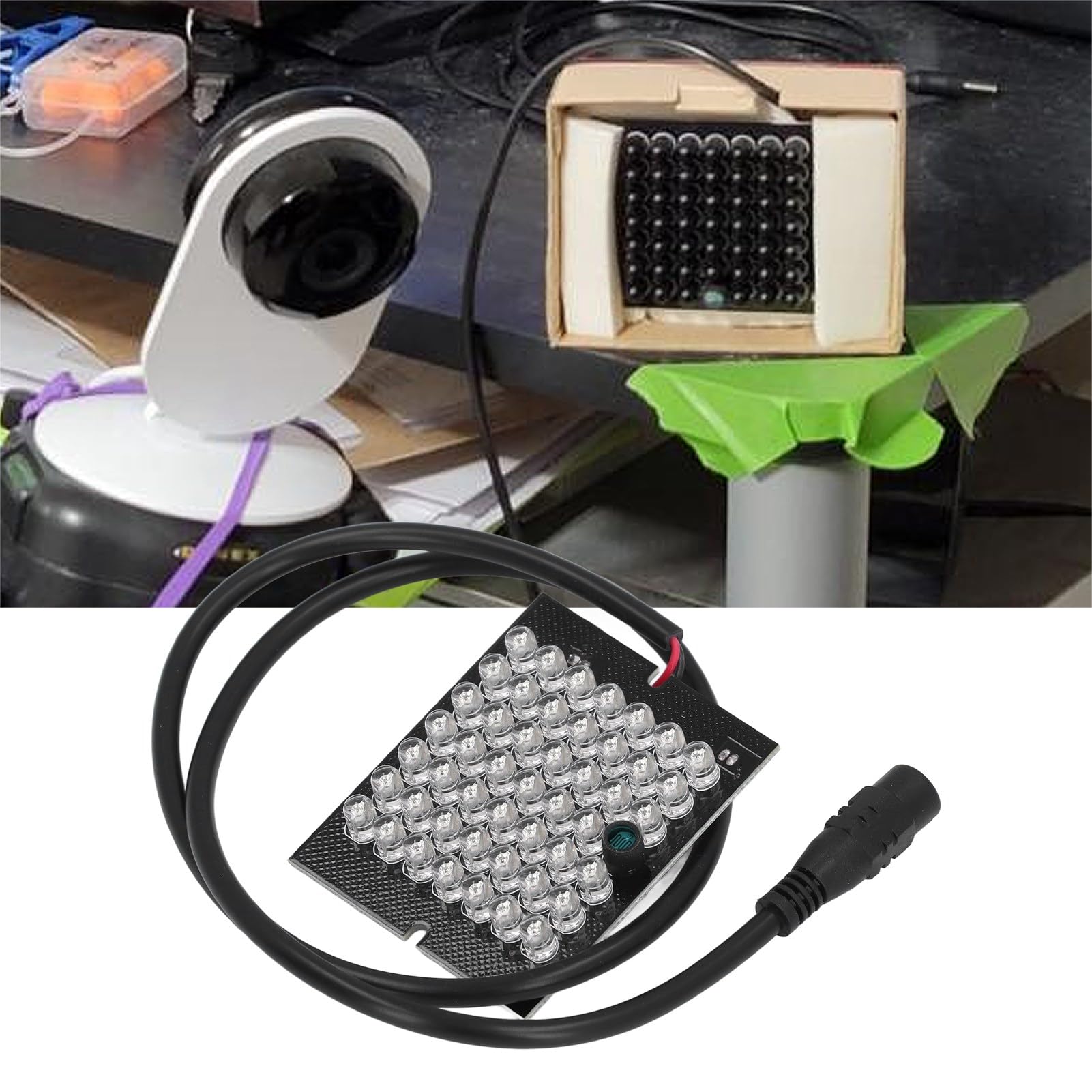 6球の850nm赤外線イルミネーター.カメラモニター.スマート追跡可能 6球の850nm赤外線イルミネーター.カメラモニター.スマート追跡可能