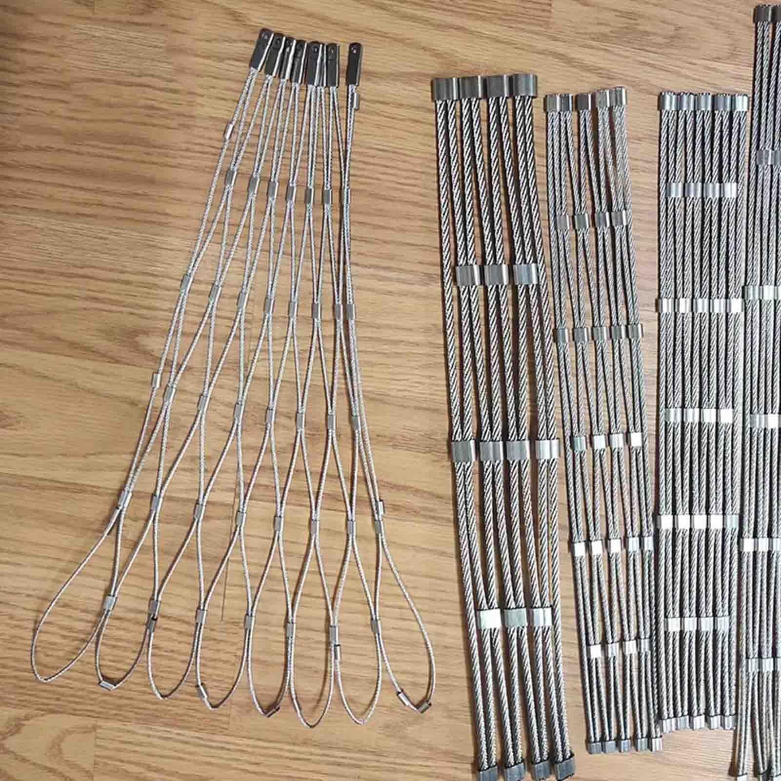 Rete di sicurezza in acciaio inox 304, 10 cm, rete da giardino per piante rampicanti, 0,8 x 1 m, protezione resistente, resistente alle intemperie, facile installazione