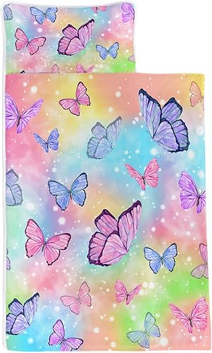 Miniatura 4 de Tapete para siesta espacial  Saco de dormir de galaxia espacial con almohada extraíble  Juego de ropa de cama para guardería y fiestas de pijamas