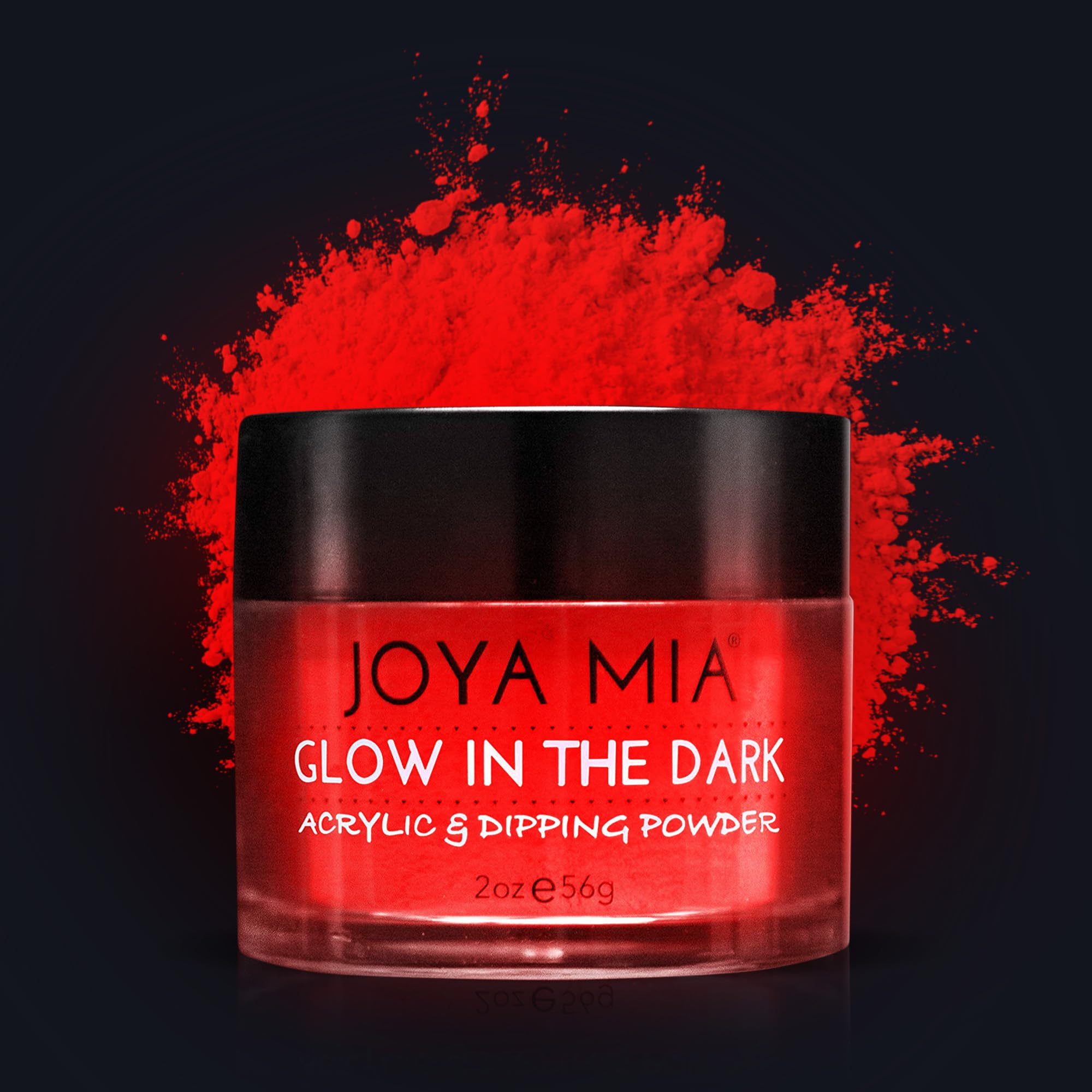 Glow-in-the-Dark Acrylic & Dipping Powder – Premium Nail Powder for Flawless Enhancements, Available in 12 Colors, 2 oz (DPGW-11) – Joya Mia