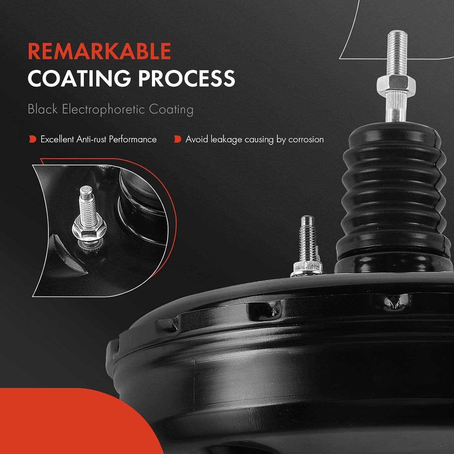 A-Premium Vacuum Power Brake Booster Compatible with Toyota RAV-4 RAV4 2006-2018, 2.4L 2.5L, Without Master Cylinder