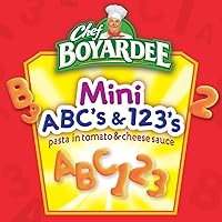 Vista 4 de Chef Boyardee Mini ABC y 123 con albóndigas, 15 onzas, paquete de 4