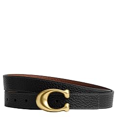 COACH 25mm Sculpted C Reversible Belt