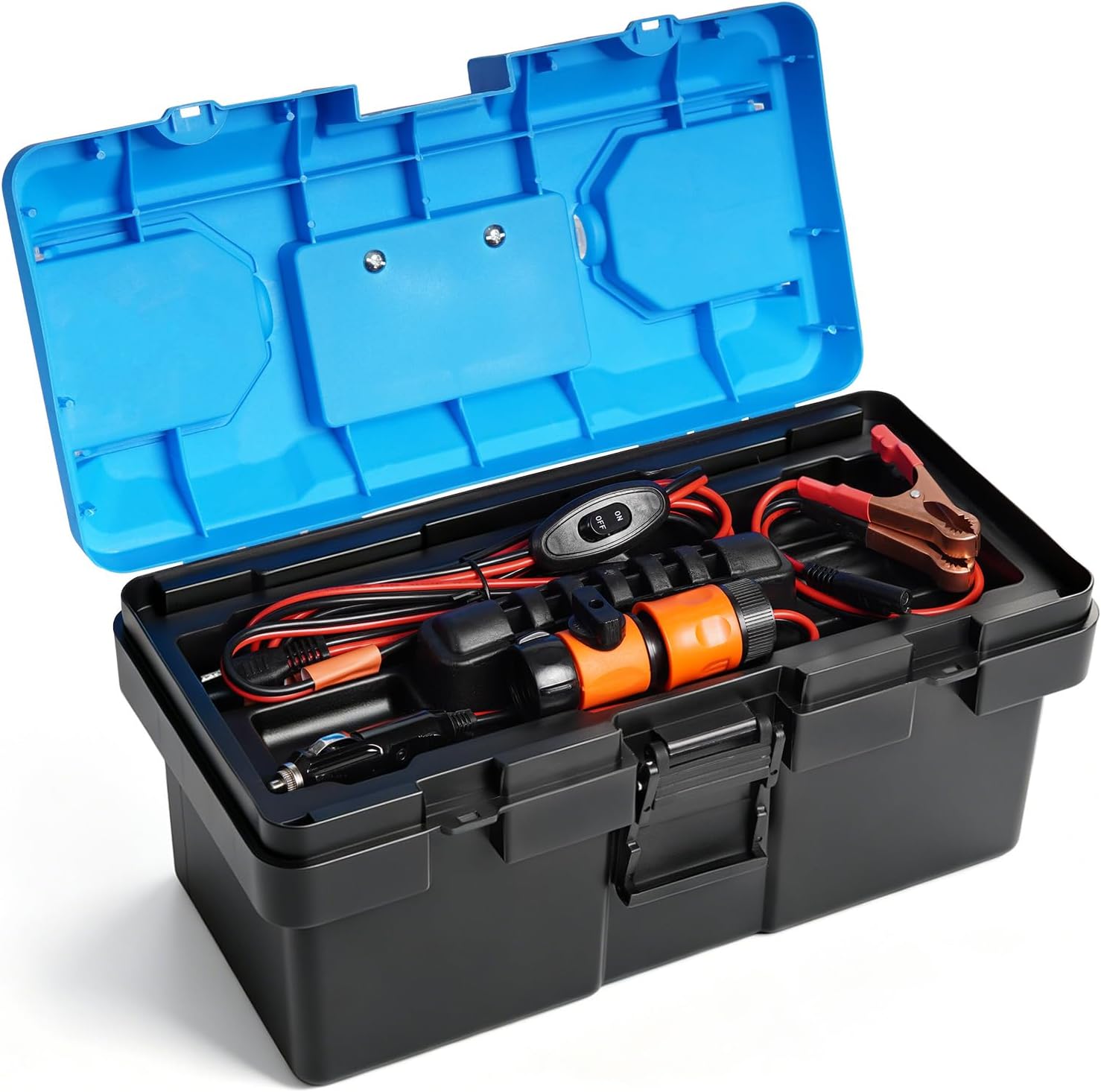 [Upgraded Version] 12V RV Macerator Waste Pump,12GPM,Suction 3.2ft,Lift 10ft,New Threaded Connection Method (No Garden Hose Required; Direct Connection for Easier Installation) for RV Campe