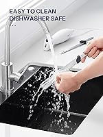 Vista 5 de Reemix Z3042 - Cuchillo eléctrico, juego de cuchillos eléctricos para tallar carnes, aves, pan, espuma de manualidades y más, 2 cuchillas para Blanco