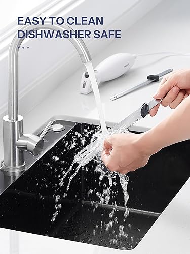 Miniatura 5 de Reemix Z3042 - Cuchillo eléctrico, juego de cuchillos eléctricos para tallar carnes, aves, pan, espuma de manualidades y más, 2 cuchillas para