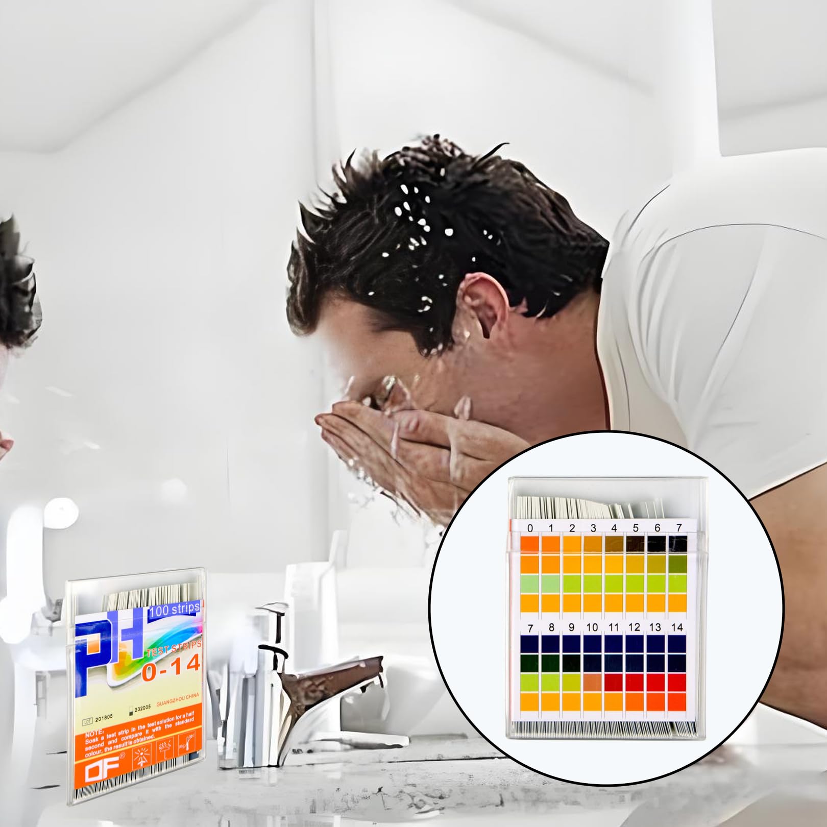100 sztuk pasków testowych ph