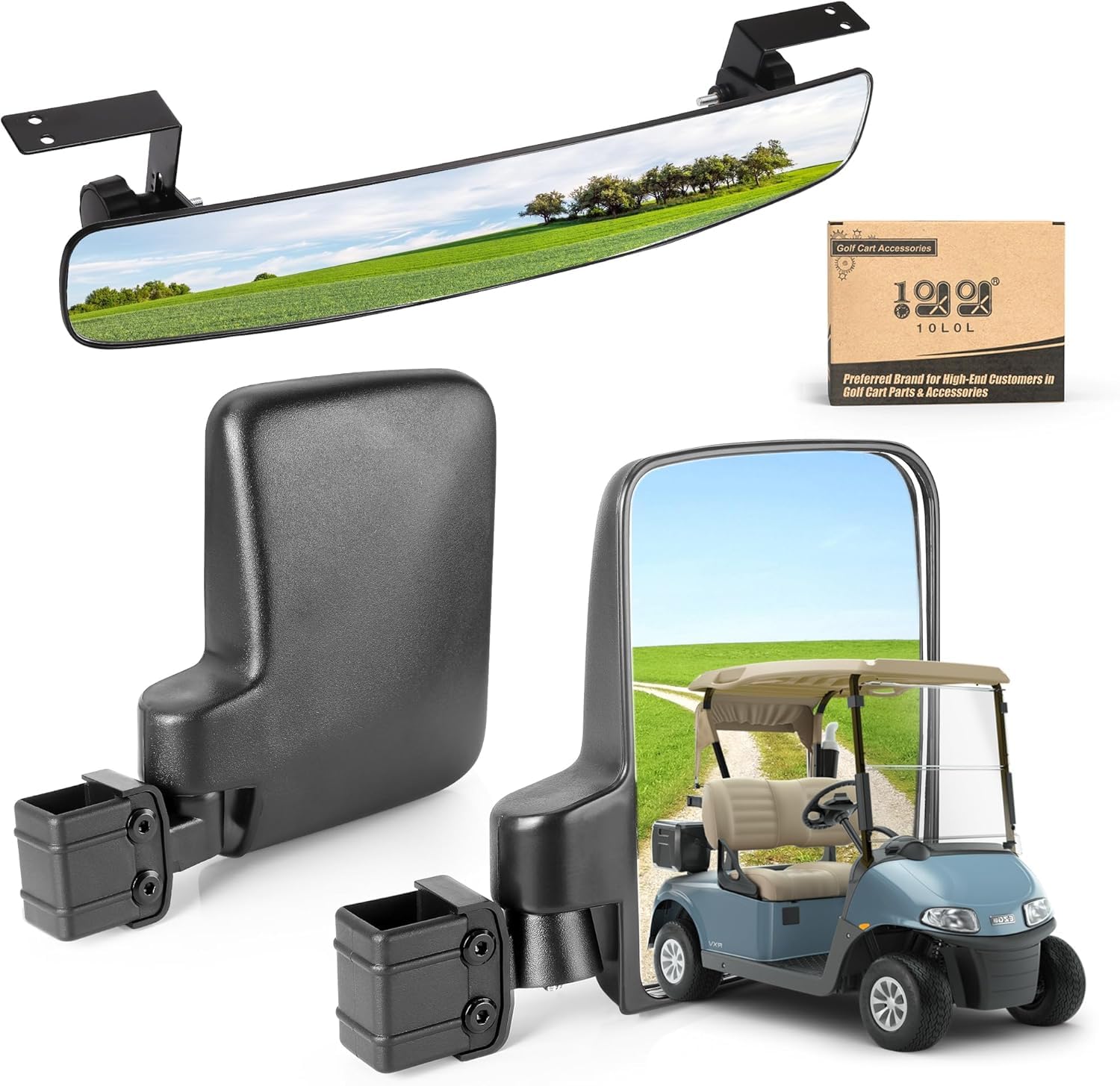 10L0L Golf Cart Mirror