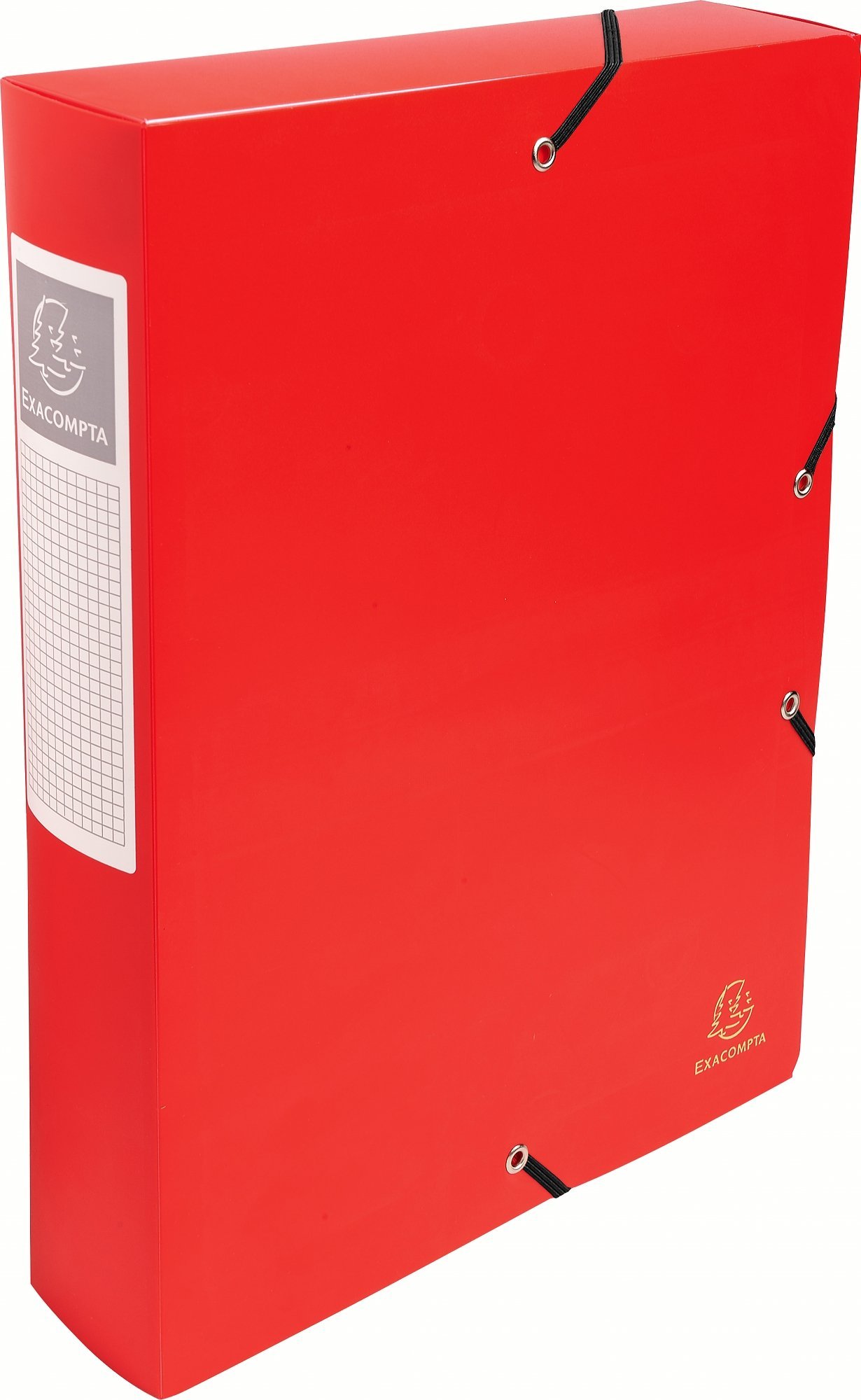 Exacompta 8 scatole archivio PP Opak A4 dorso 6 cm assortite