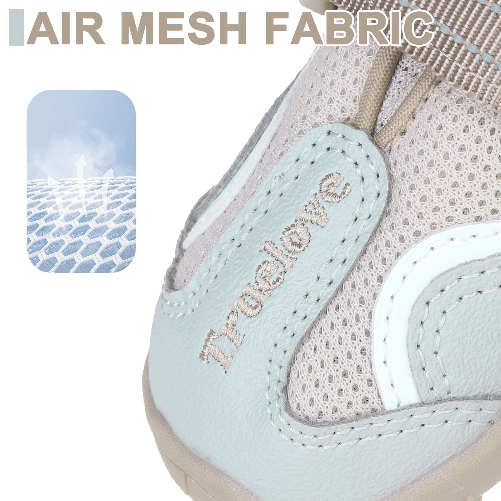 EXPAWLORER Lot de 4 chaussures antidérapantes pour chien - Bottes en maille respirante et protecteurs de pattes avec sangles réfléchissantes pour trottoirs froids et chauds - Planchers en bois dur et