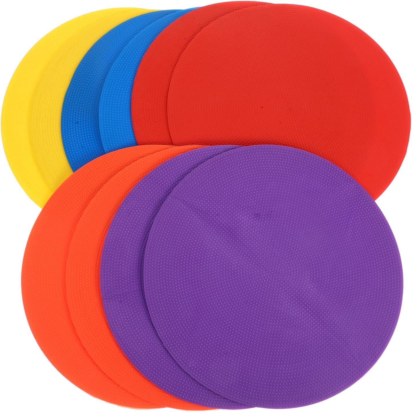 10pcs Non- Training Discs for Football and Basketball Markers for Agility Drills and Sports Training for and Athletes