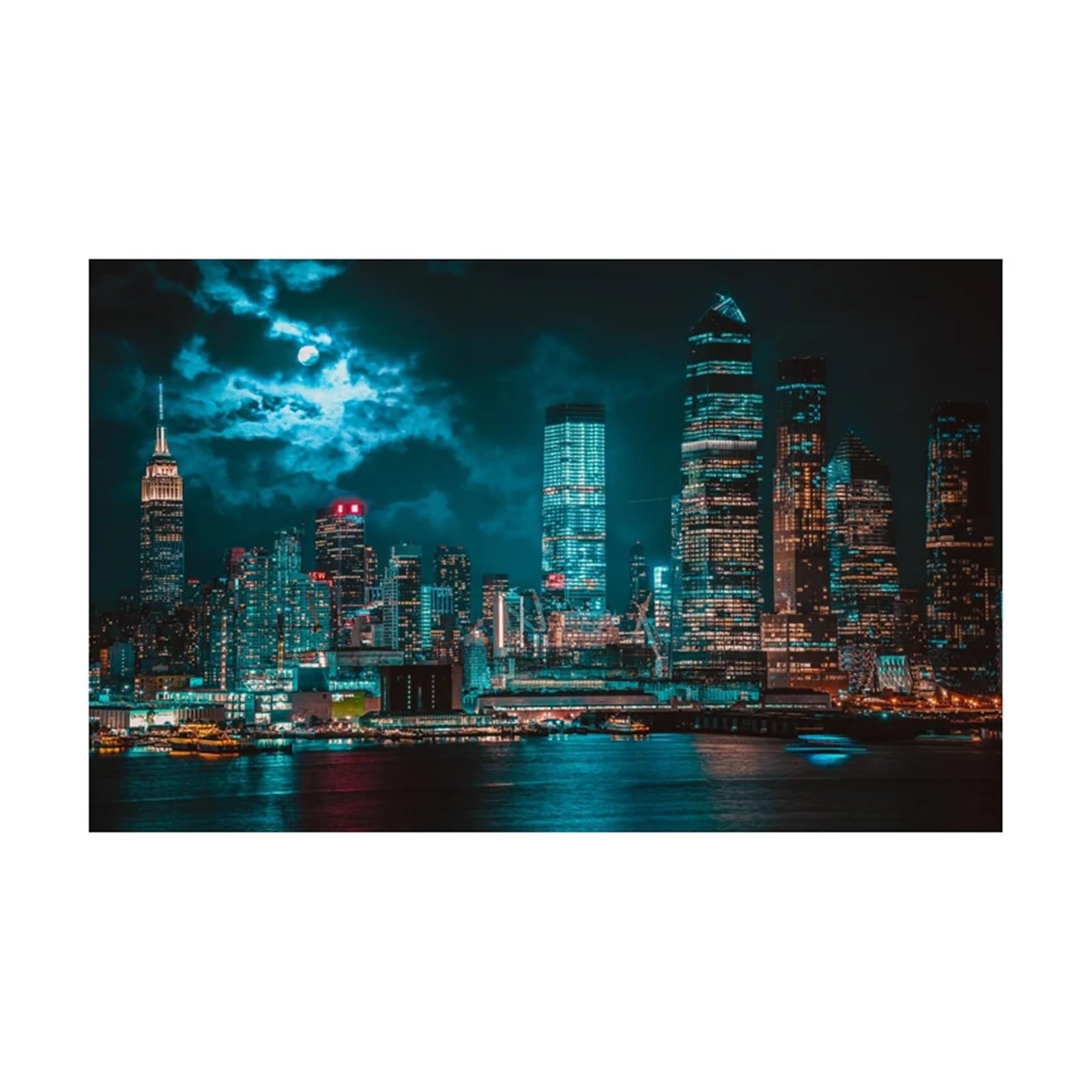 Fond d'aquarium Autocollant adhésif en PVC for Fond d'aquarium, Monde sous-Marin(Color2,50x100cm)