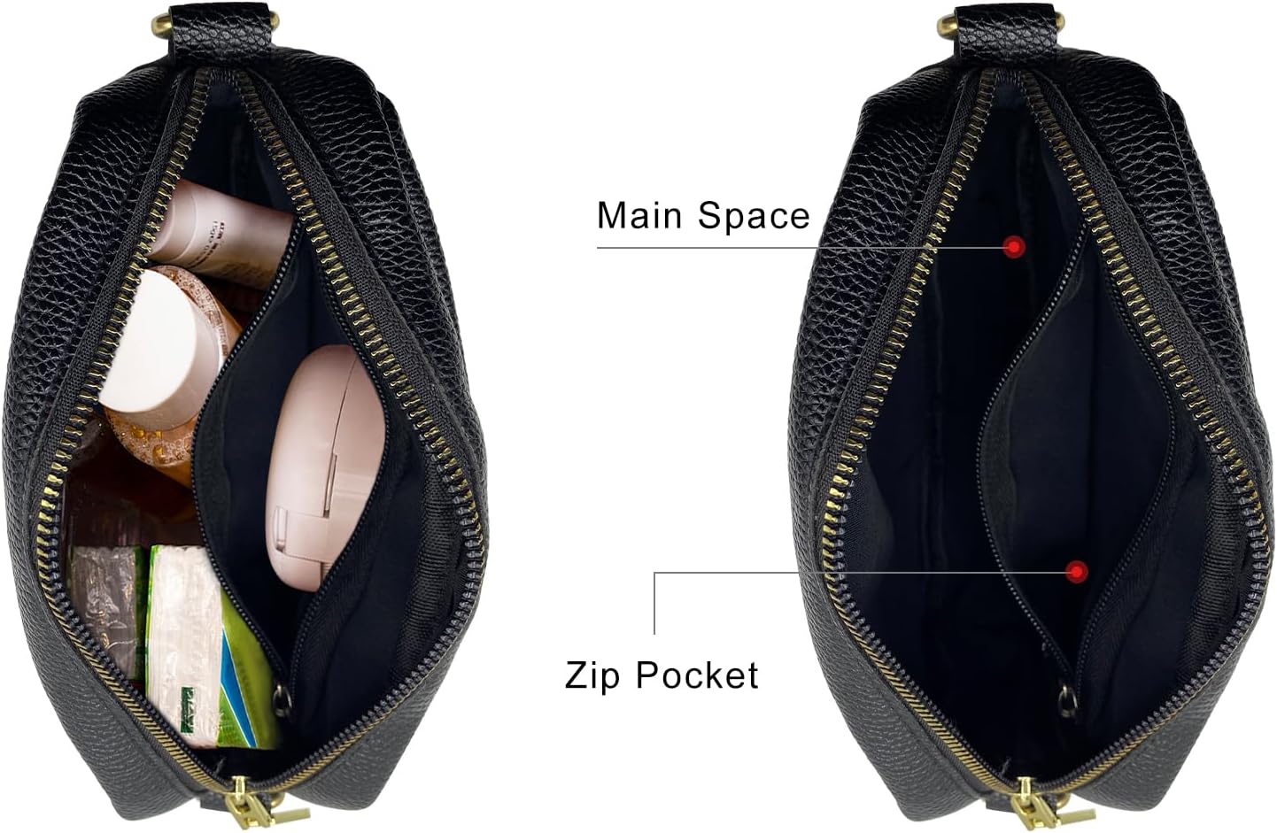 WYAQJLV Small Crossbody Bags for Women Bee Purses Trendy Designer Cell Phone Purse Mini Shoulder Handbag - Image 4