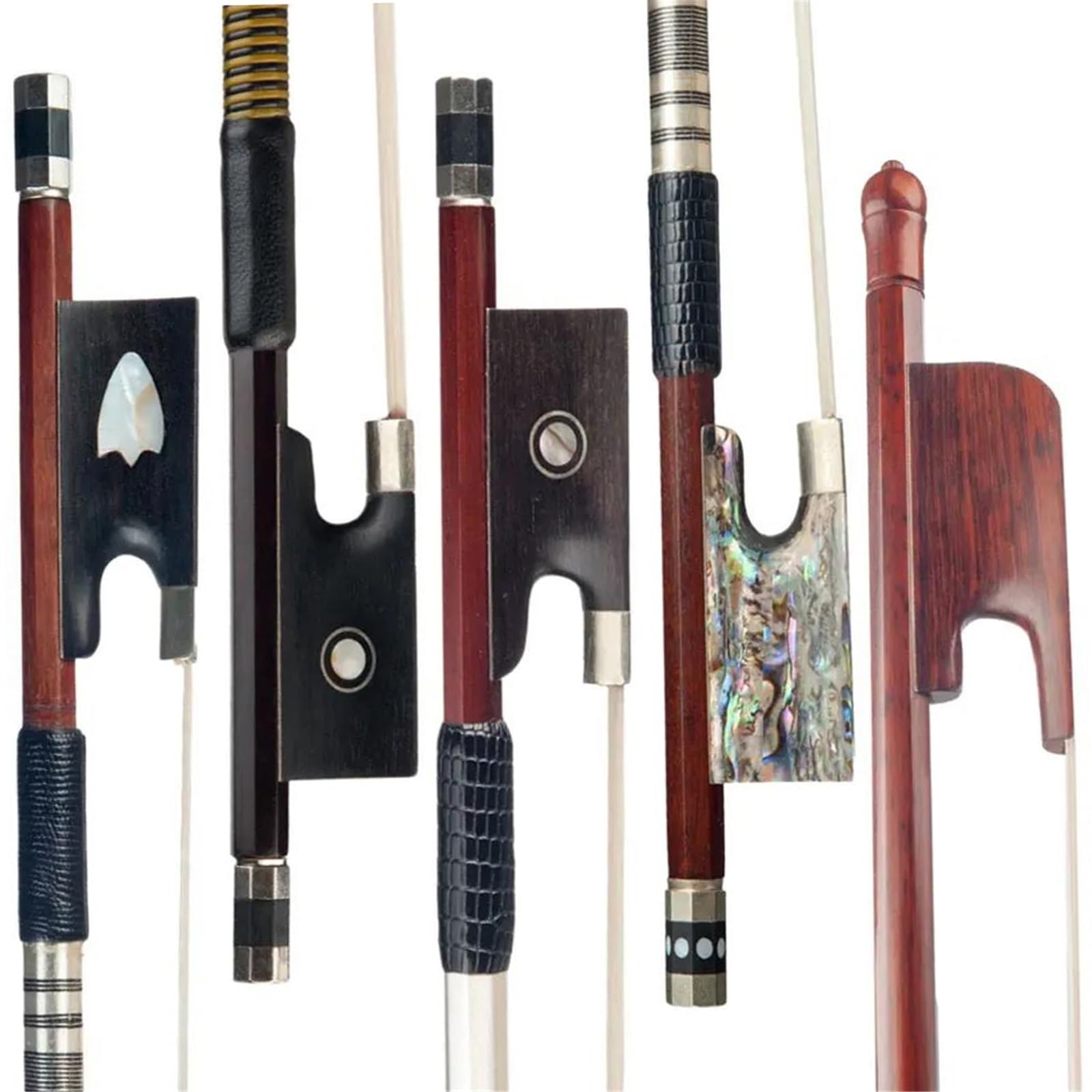 Arco Per Violino Archetto Per Violino In Palissandro Brasiliano Ben Bilanciato E Resistente Misura 4/4 | Arco per violino(4)