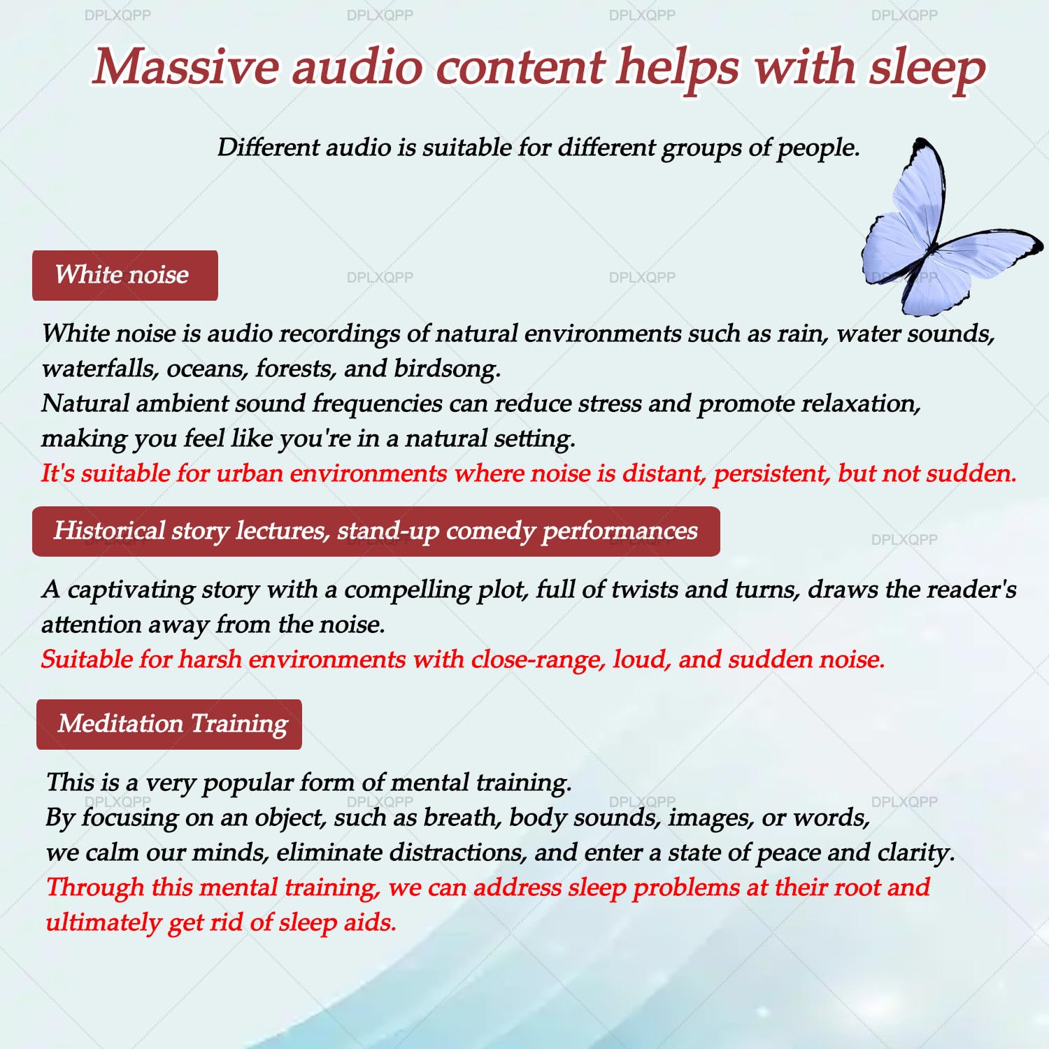 Cialda per dormire oscurante, insonorizzata, con sonno assistito dalla musica, design che blocca la luce per sonnellini diurni e privacy