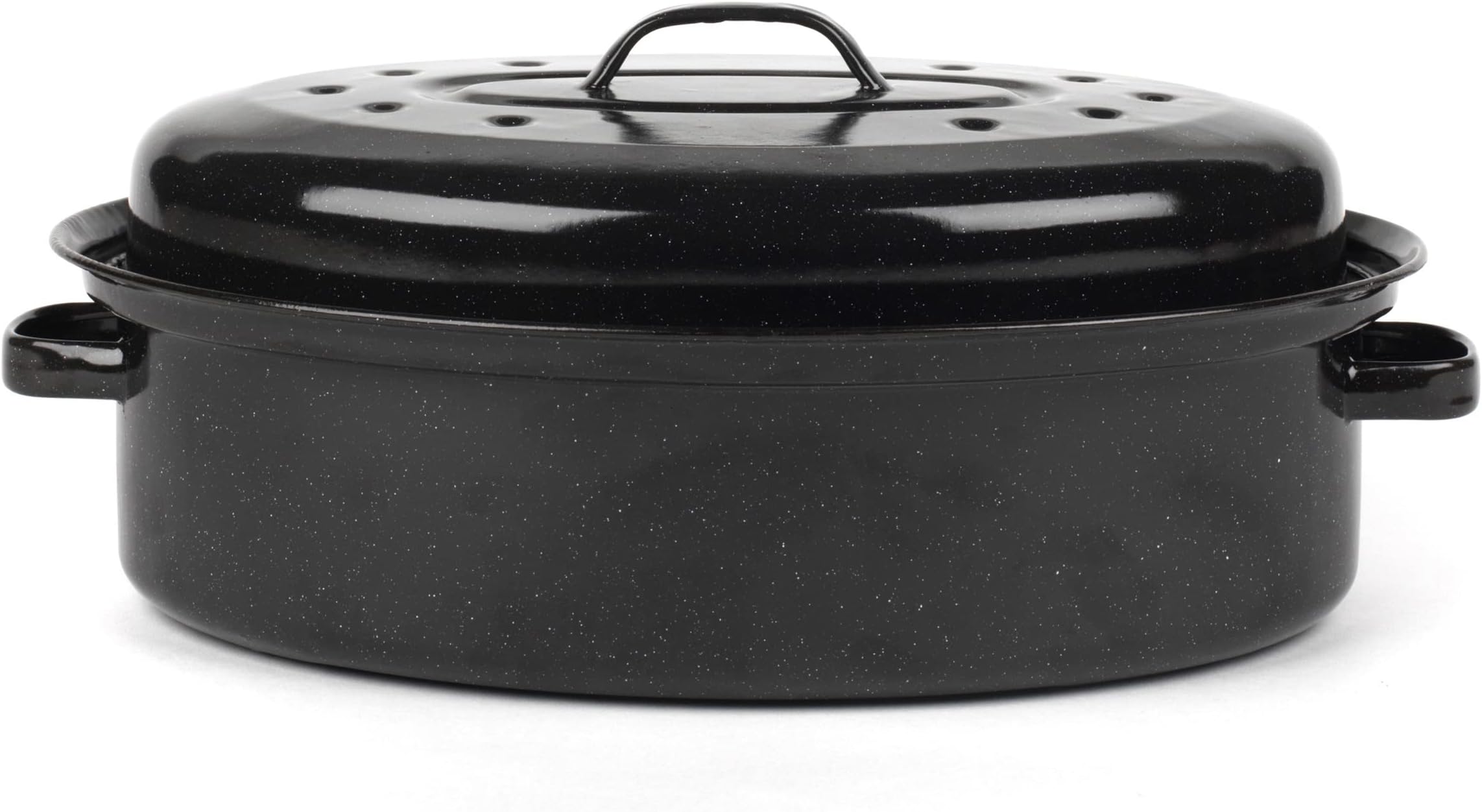 Russell Hobbs CW11491 Enamel Roasting Tin SelfBasting Roaster With