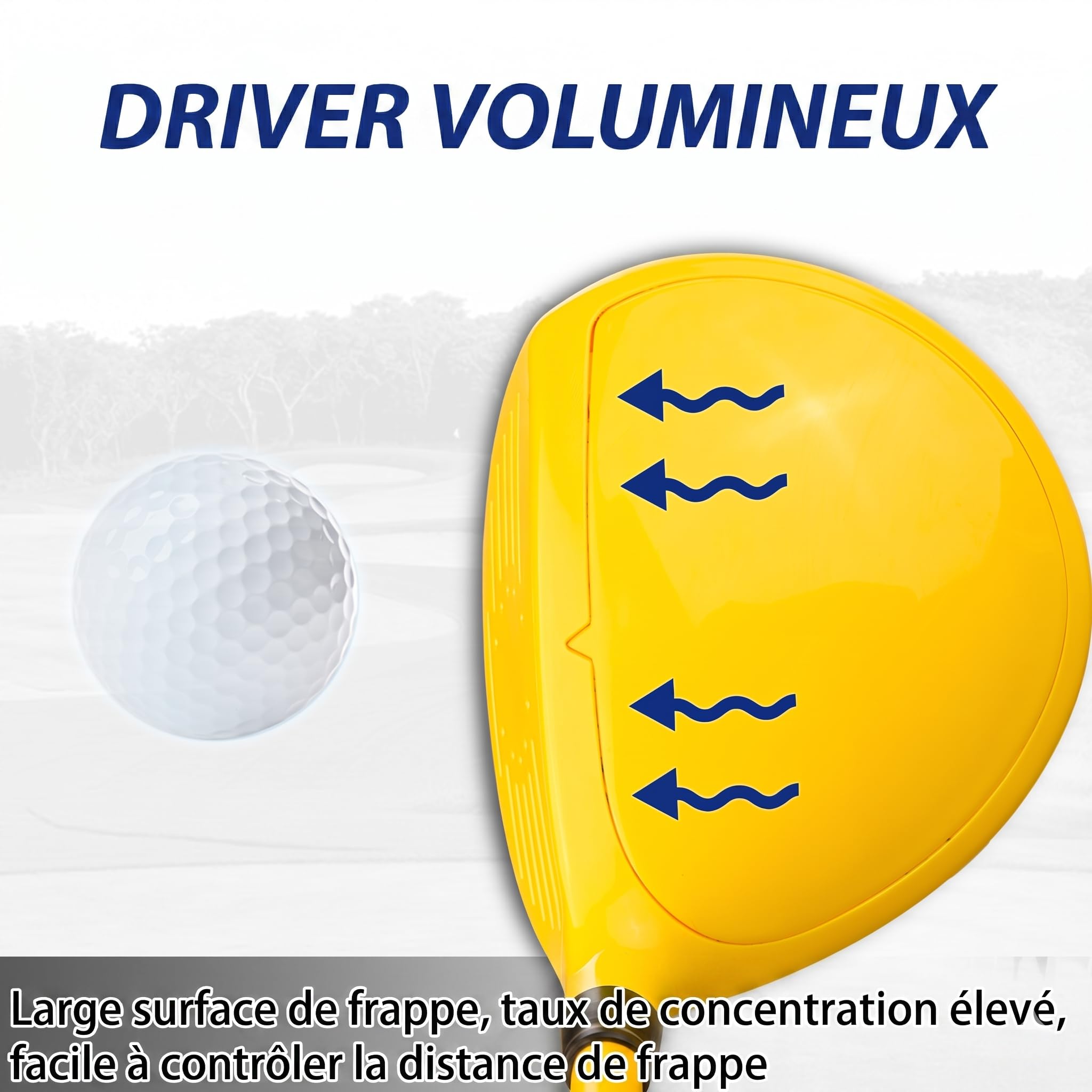 PGM Ensemble de Clubs de Golf pour Enfants – Peut Frapper de Vraies Balles – Comprend Bois, Fer, Putter, 3 Balles et Sac – Idéal pour Débutants Garçons et Filles