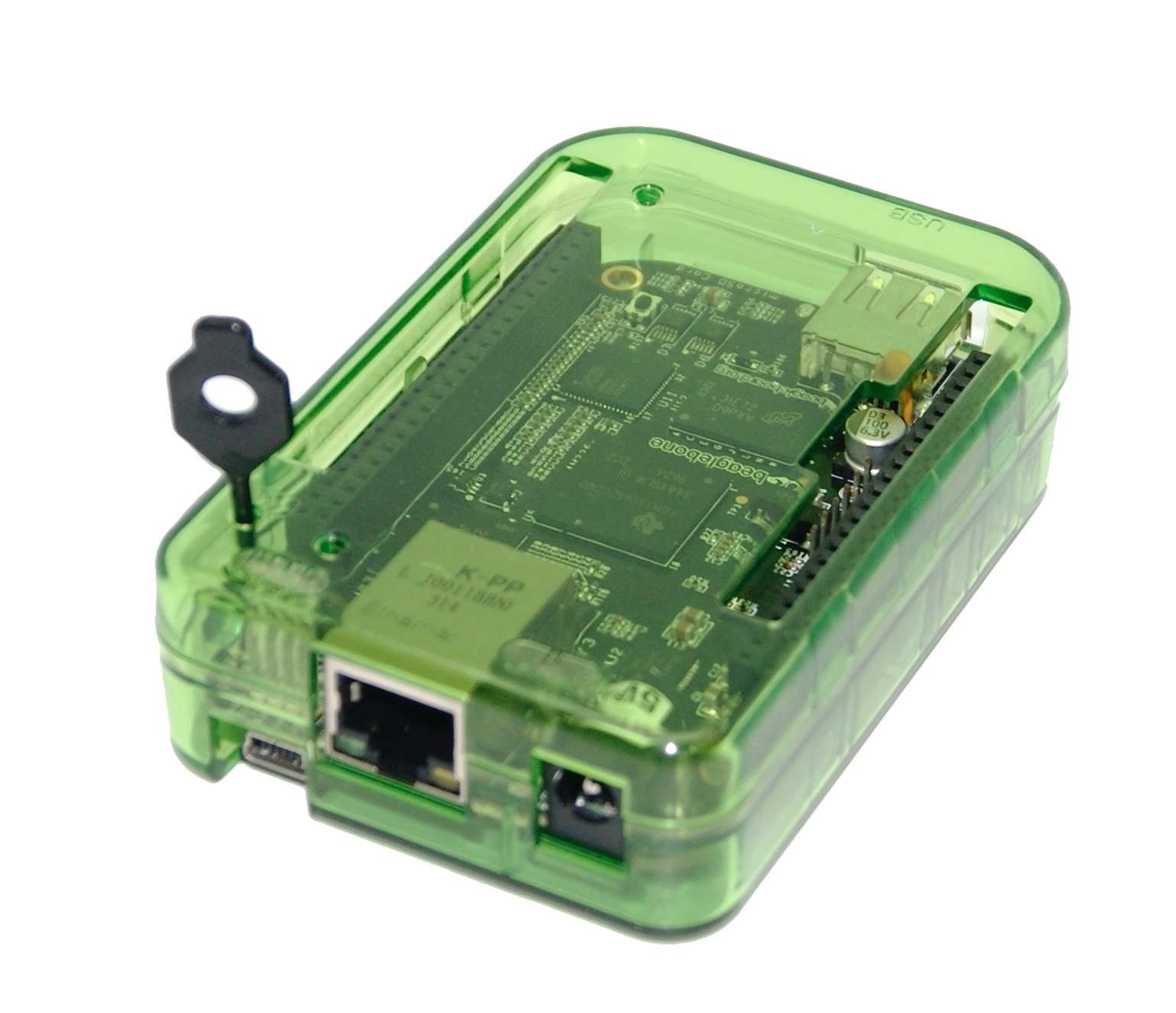Amazon.co.jp: sb components New!BeagleBoneブラック透明(グリーン)用