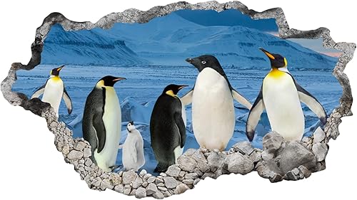 Miniatura 8 de Calcomanía de pared rota en 3D para despegar y pegar con vista de agujeros de arco iris y montaña, calcomanía mural de pared para dormitorio, sala