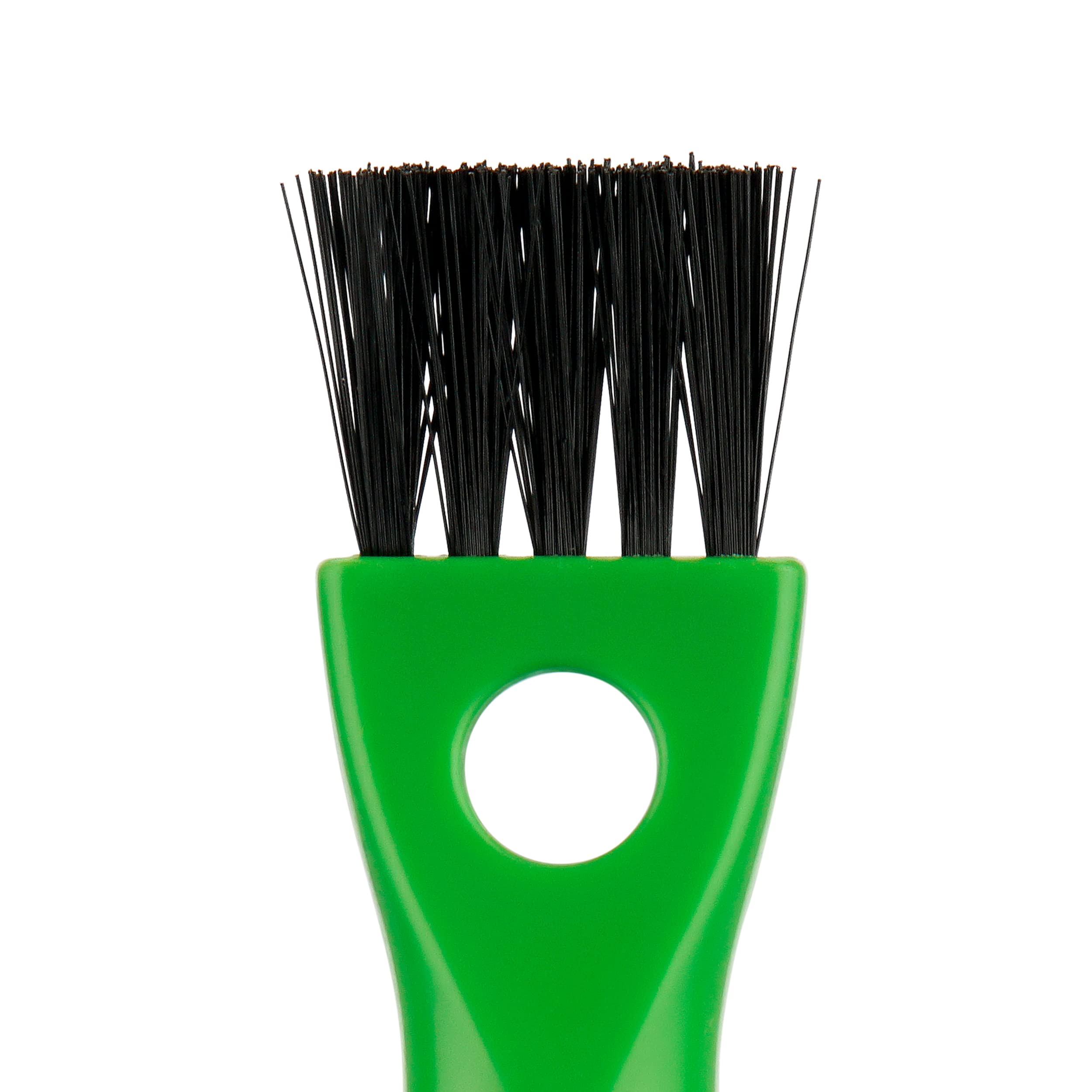 REV Ritter Spazzola Verde Per Pulizia Prese, Interruttori E Tastiere - 133x41x40 Mm
