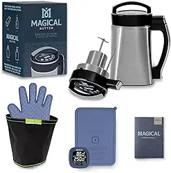 Magical Butter Marcador de manteiga MB2E Machine com pacote de livro de receitas e decarbox