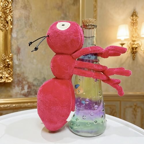 Miniatura 10 de KKMOLL Ant - Muñeco de peluche de hormiga, simulación de muñeca de insecto de 7 pulgadas, adornos de regalo para niños y niñas