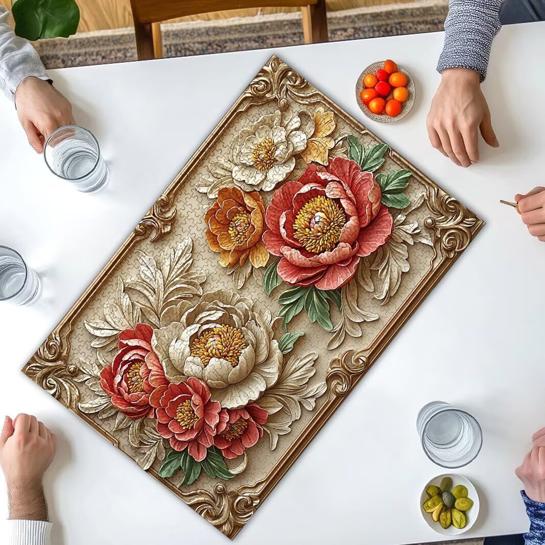 Puzzle Fiore, Puzzle 2000 Pezzi Adulti per Decor, Regalo Donna/Uomo -8742