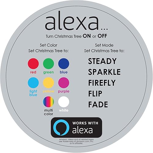 Miniatura 2 de Mr ChristmasAlexa compatible árbol de 5 pies 40 colores  funciones