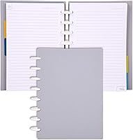 Vista 66 de Talia - Cuadernos de notas con tapas, planificador, personalizables, (Floral azul, Junior 18633 (5.5 pulgadas x 8.5 pulgadas))