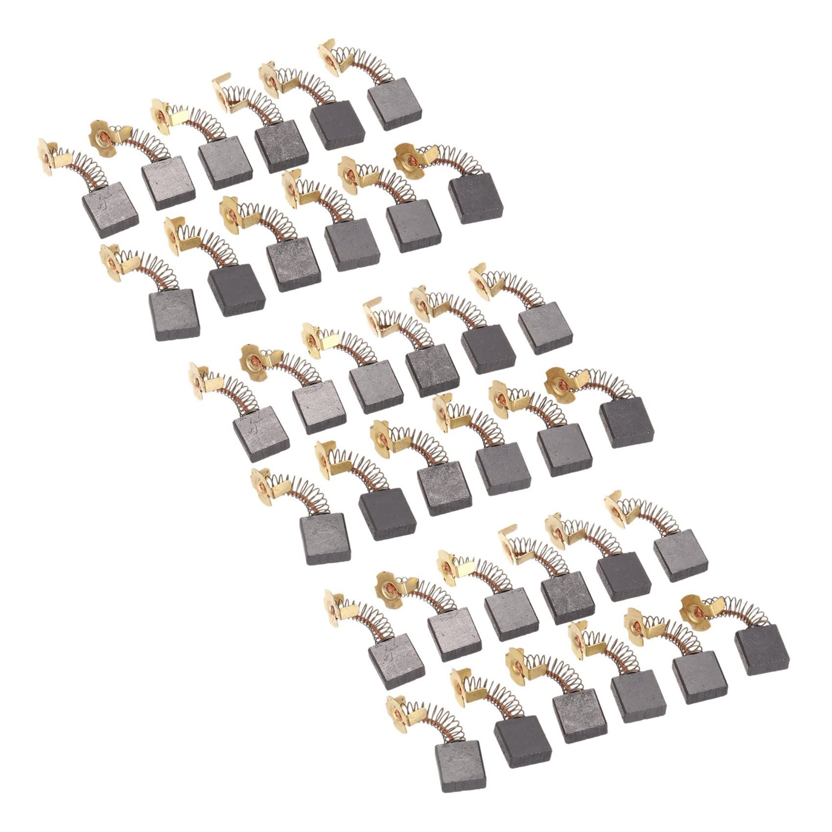 Bloepum 30 Pieces 18mm x 17mm x 7mm Motor Carbon Brush Electric Tool for 180