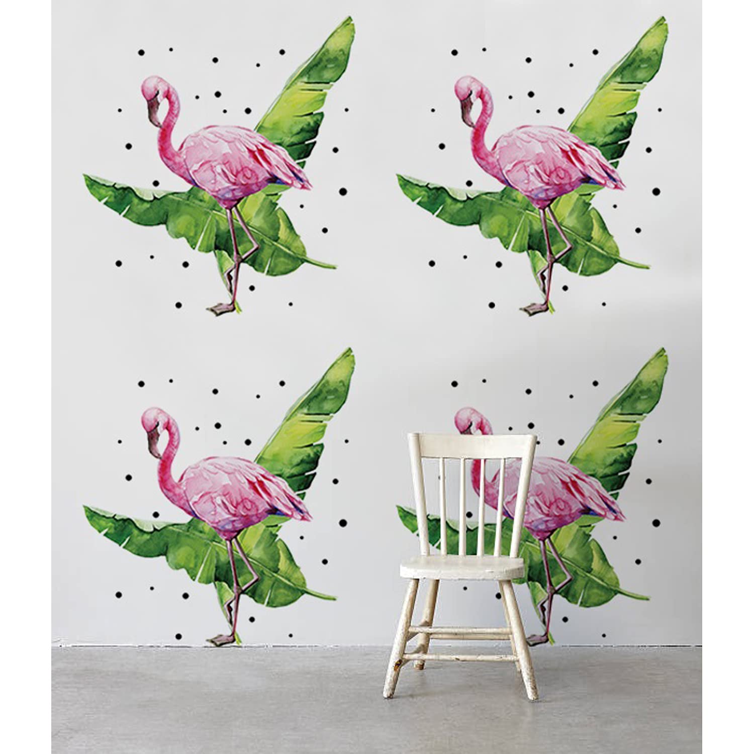 Papier peint de luxe tropical Coloray 312x219cm grand format en impression latex